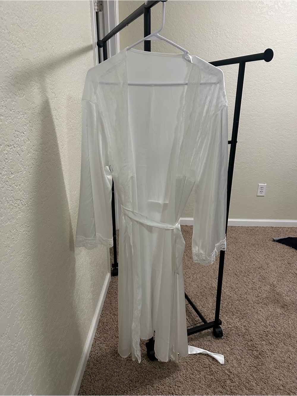 Silk robe